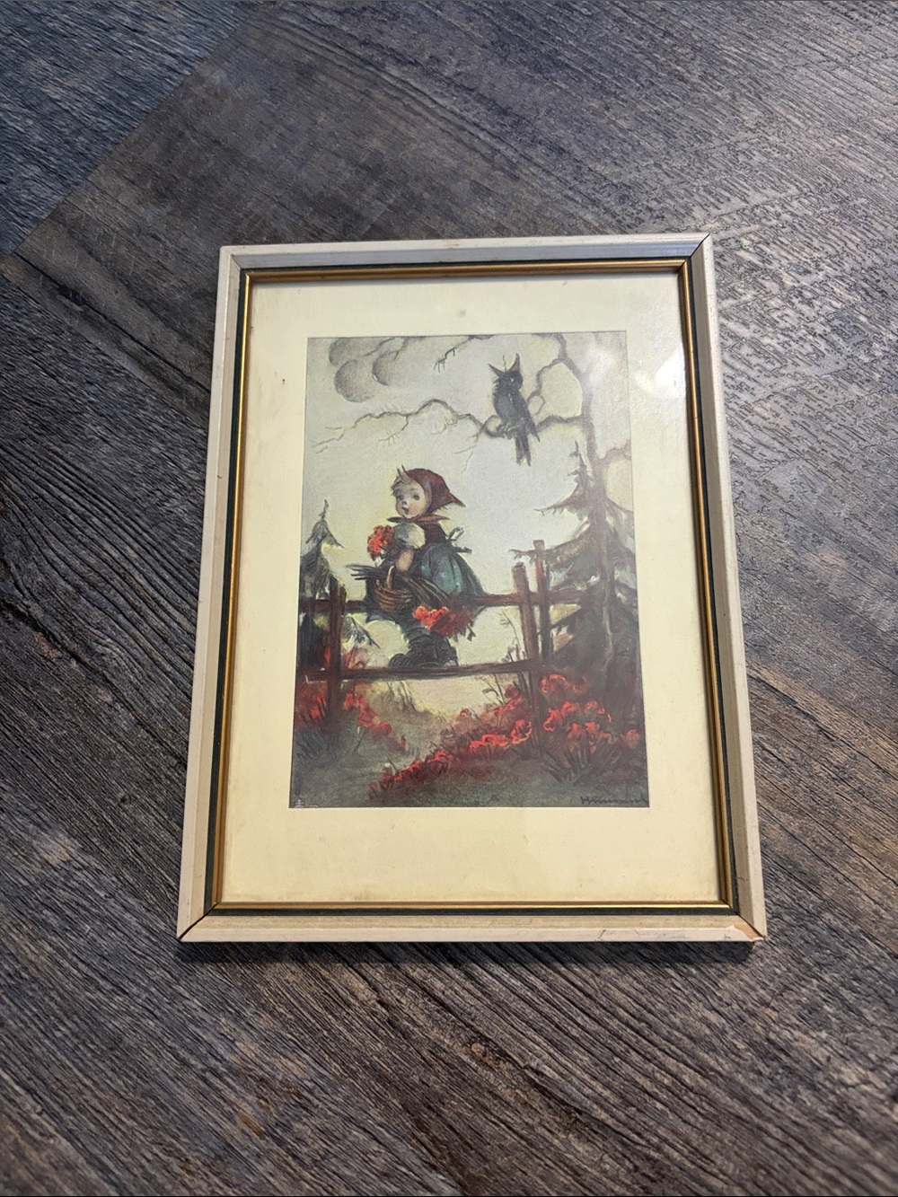 Framed Hummel Print